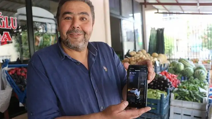 'Yağmur altında duş aldı, çocuklar gibi eğlendi'
