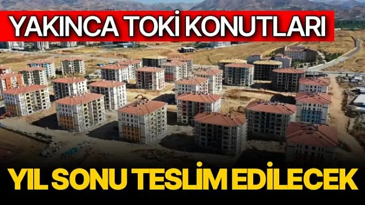 Yakınca TOKİ konutları yıl sonu teslim edilecek