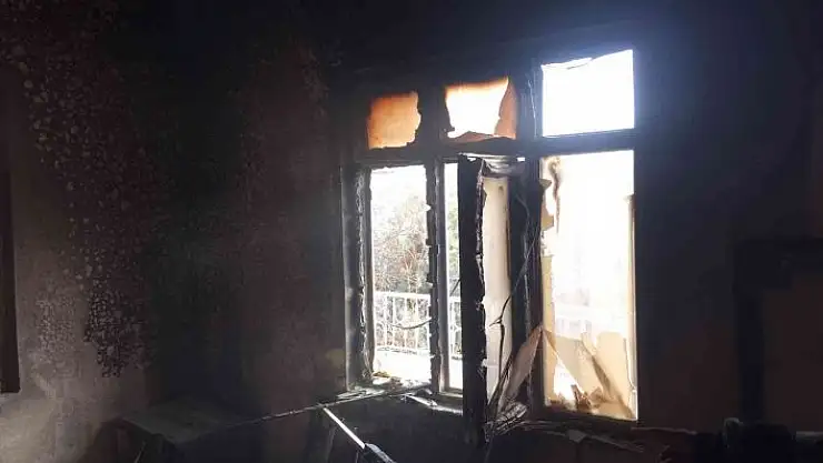 'Yangın çıkan ev kullanılamaz hale geldi'