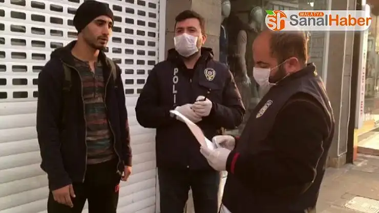 Yasağa uymayan 20 yaş altındaki gençlere cezai işlem