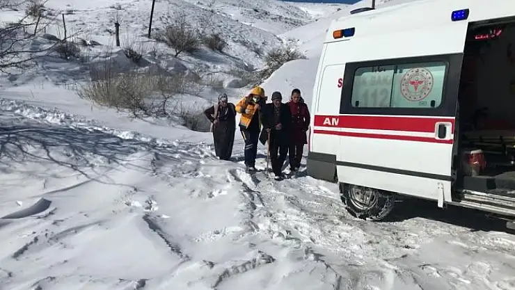 'Yaşlı hasta için seferber oldular'