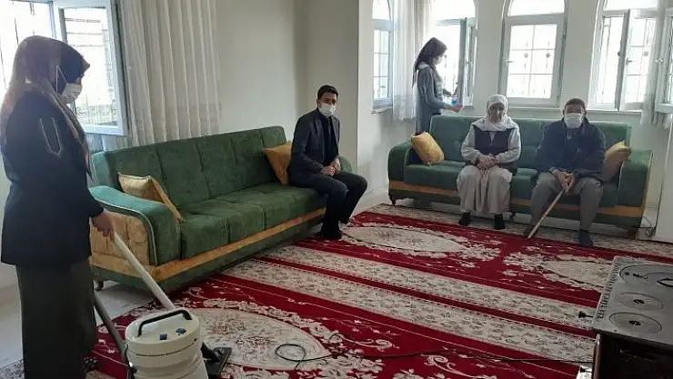 'Yaşlı ve engellilerin evleri pırıl pırıl'