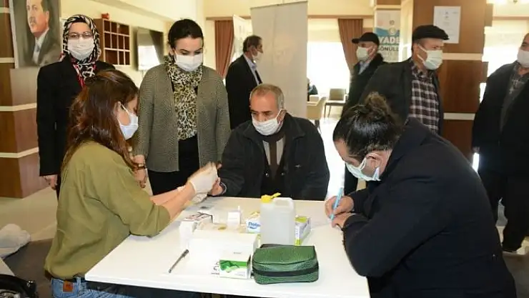 'Yaşlılara, diyabet, sağlık ve ileri yaş testi'
