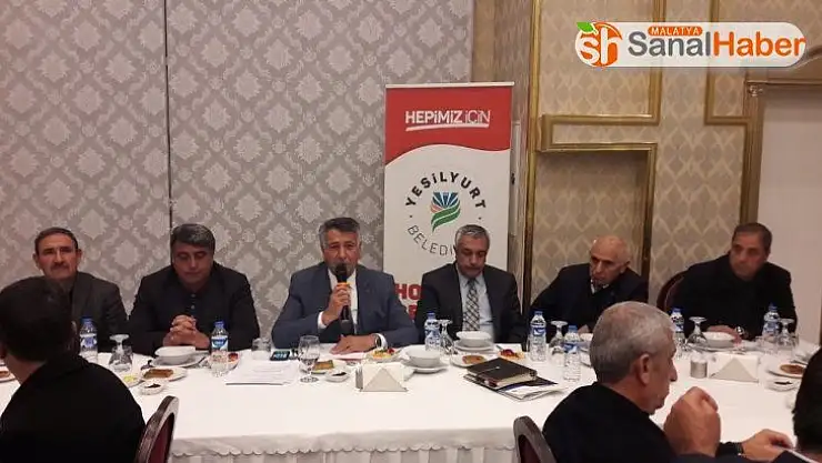 Yazıhan'da muhtarlar bir  araya geldi