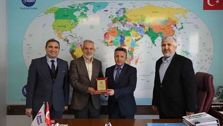 'Yazıkonak Belediyesinden teşekkür ziyareti'