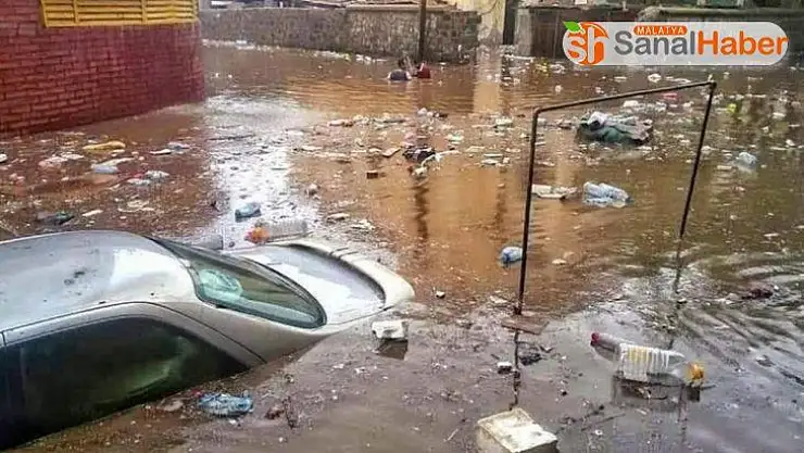 Yemen'de sel felaketi: 2 ölü