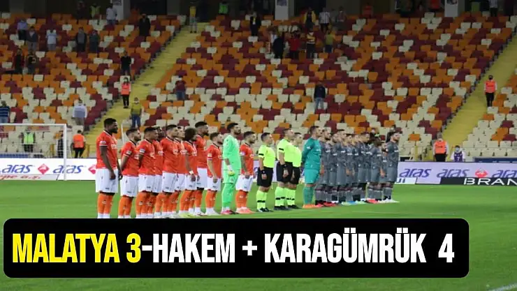 Yeni Malatyaspor 3 Fatih Karagümrük 4