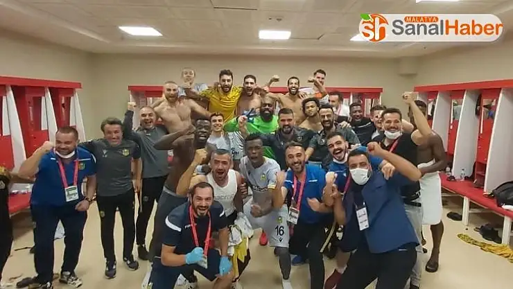 Yeni Malatyaspor'da büyük sevinç hakim