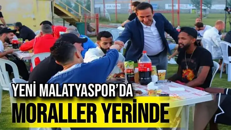 Yeni Malatyaspor´da moraller yerinde