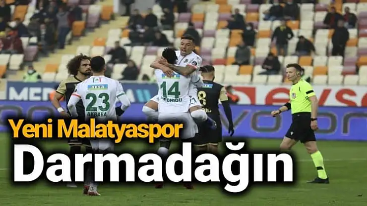 Yeni Malatyaspor darmadağın