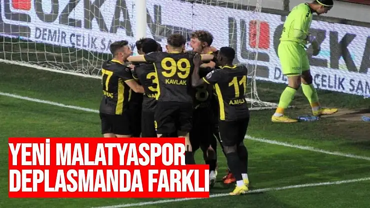Yeni Malatyaspor deplasmanda farklı