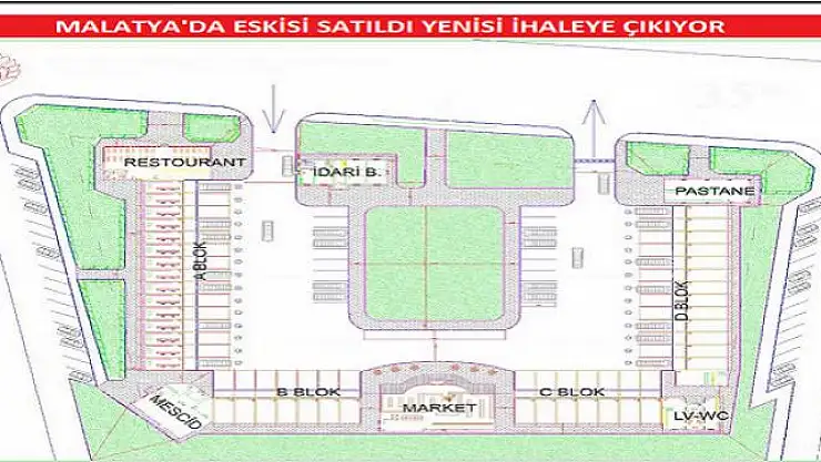 MALATYA'DA ESKİSİ SATILDI YENİSİ  İHALEYE ÇIKIYOR 
