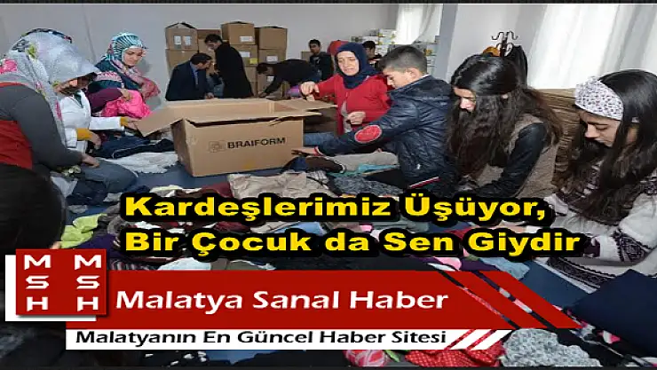 Kardeşlerimiz Üşüyor, Bir Çocuk da Sen Giydir