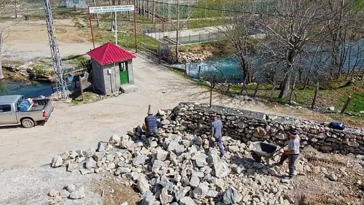 'Yeşilgöz mesire alanında çevre düzenlemesi'
