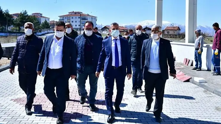 '''Yeşiltepe Semt Pazarı ve Yeşil Gıda Market'' projesinde çalışmalar sürüyor'