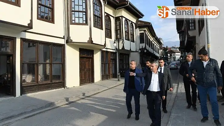 Başkan Çınar çalışmaları yerinde inceledi