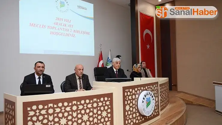 Yeşilyurt Belediye Meclisi, 2019 yılı çalışmalarını tamamladı