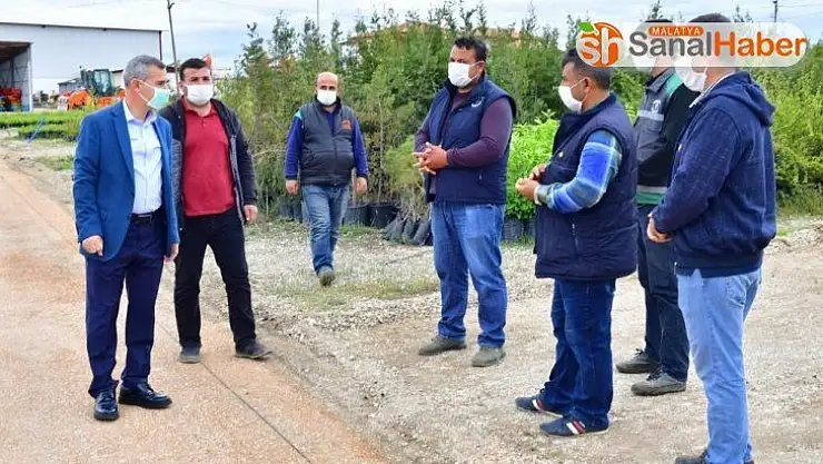 Yeşilyurt Belediyesi, Fidanlık Alanı'nı yeniliyor
