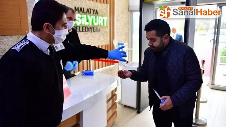Yeşilyurt Belediyesinde önlemler arttırıldı