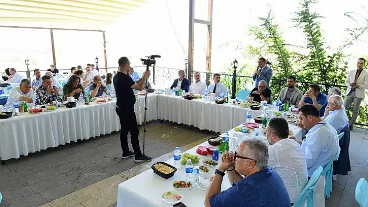 Yeşilyurt Belediyesi TKB heyetini ağırladı