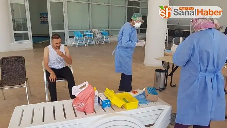 Yeşilyurt Belediyespor'a kamp öncesi Covid-19 testi