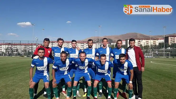 Yeşilyurt Belediyespor hazırlık maçında Dersimspor ile karşılaştı