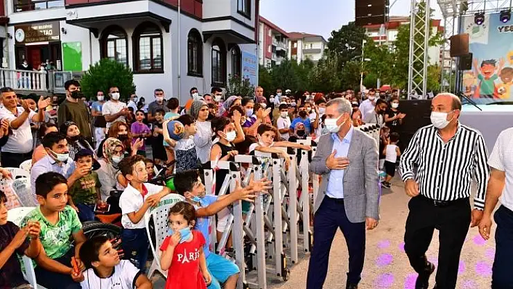 'Yeşilyurt çocuk şenliği, renkli anlara sahne oldu'