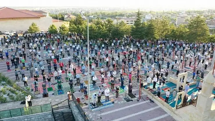 'Yeşilyurt Namazgah´ta Kurban Bayramı namazı heyecanı yaşandı'