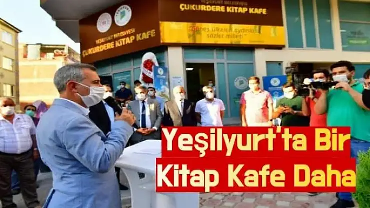 Yeşilyurt'ta Bir Kitap Kafe Daha