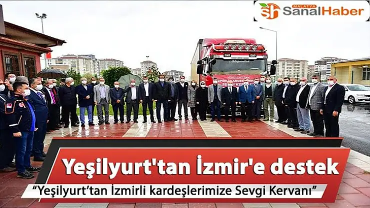 Yeşilyurt´tan İzmir´e destek