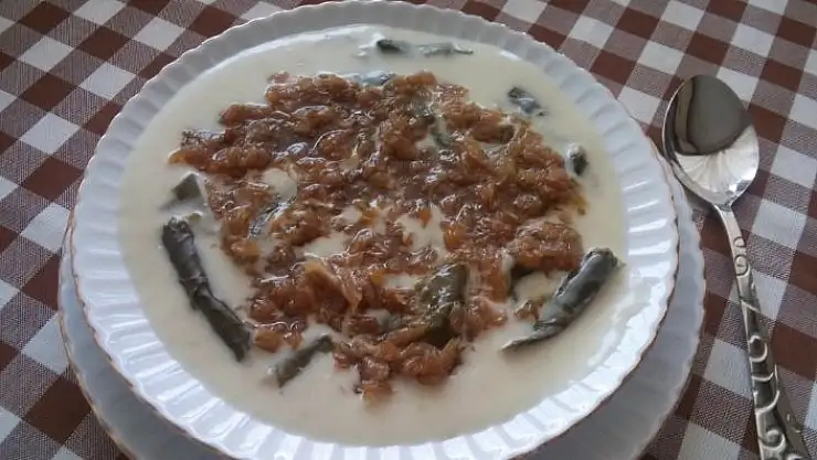 'Yeşilyurt´un ünlü kiraz yaprağı sarması anlatıldı'