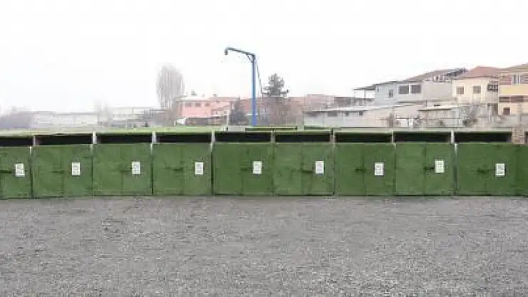 Çöp Konteynırlarına Kafes Uygulaması