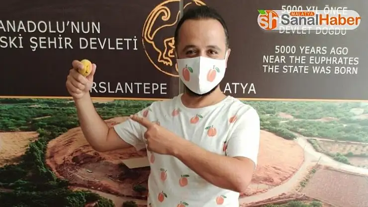 Yöresel dille kayısı mesajı