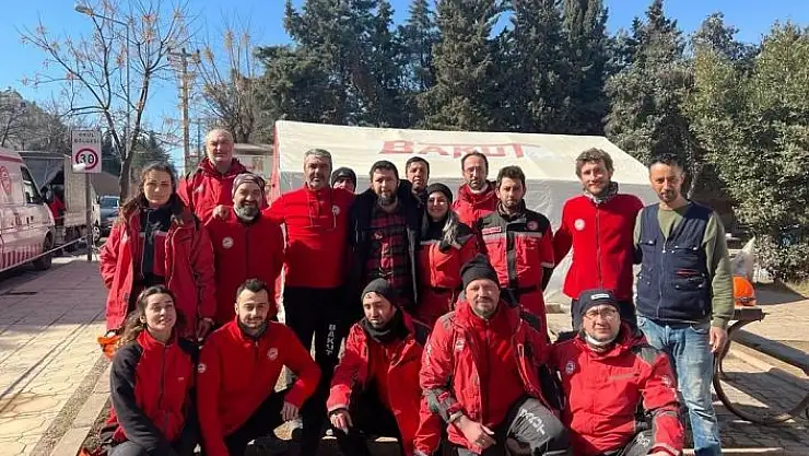 'Yorgun düşen kurtarıcıya moral ziyareti'