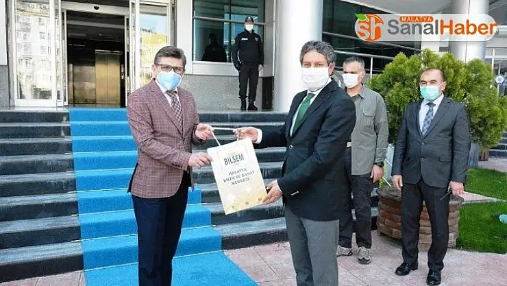 Yüz siperliği Malatya Emniyet Müdürlüğüne teslim edildi