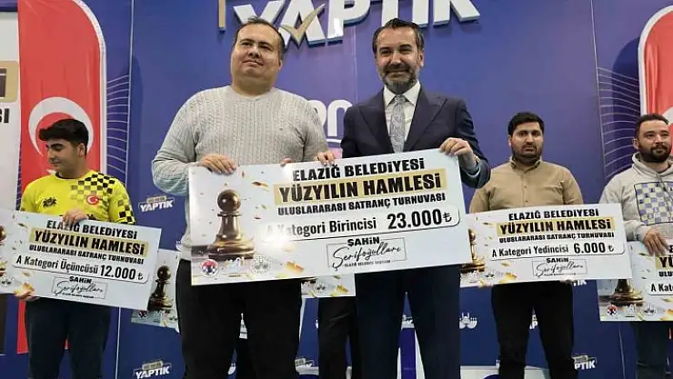 'Yüzyılın hamlesinde dereceye giren sporcular ödüllendirildi'