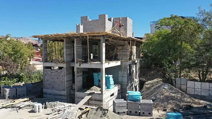 'Zabıta Müdürlüğü yeni hizmet binasının inşası yükseliyor'