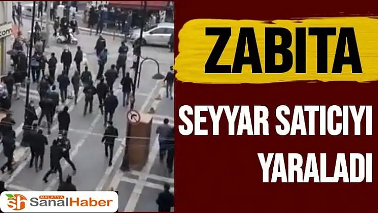Zabıta seyyar satıcıyı yaraladı