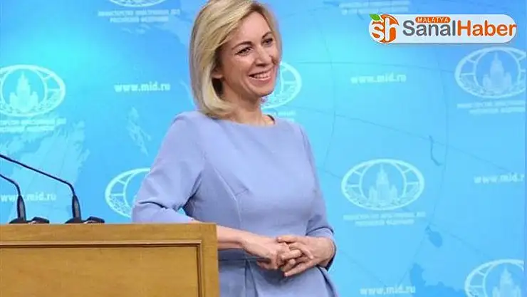 Zaharova bu kez NATO'yu Macron'un sözleriyle vurdu