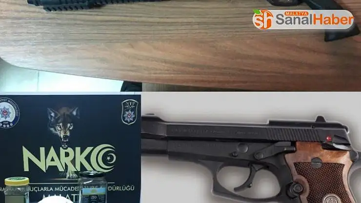 Malatya'da zehir tacirlerine operasyon