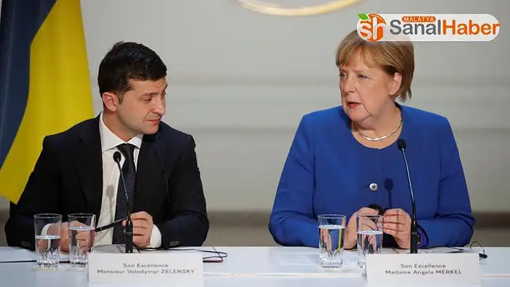 Zelenskiy, Merkel ile telefonda görüştü