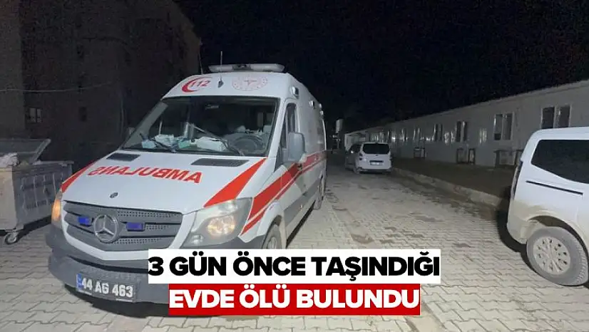 3 Gün Önce Taşındığı Evde Ölü Bulundu