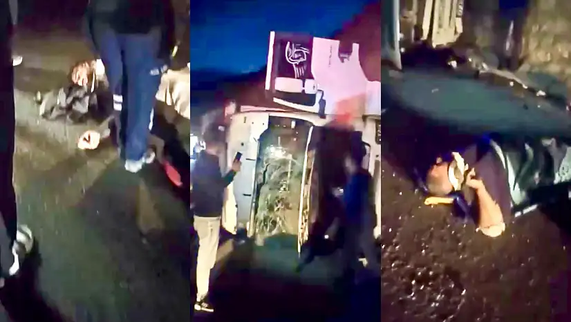 Karahan Tüneli Çıkışında Kaza 3 Yaralı