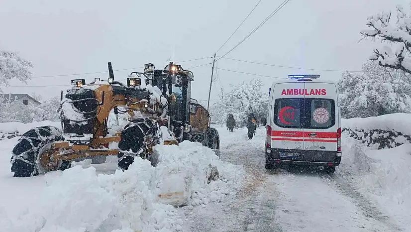 Malatya'da 136 kırsal mahalle yolu kapalı