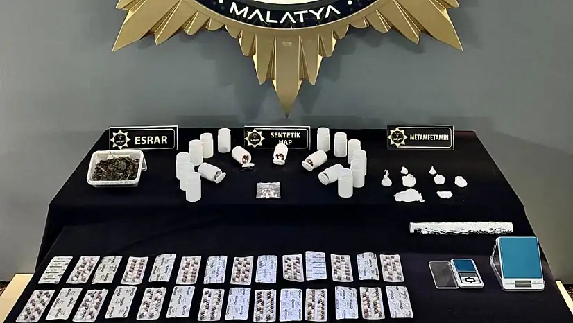 Malatya'da Operasyonda 13 Tutuklama