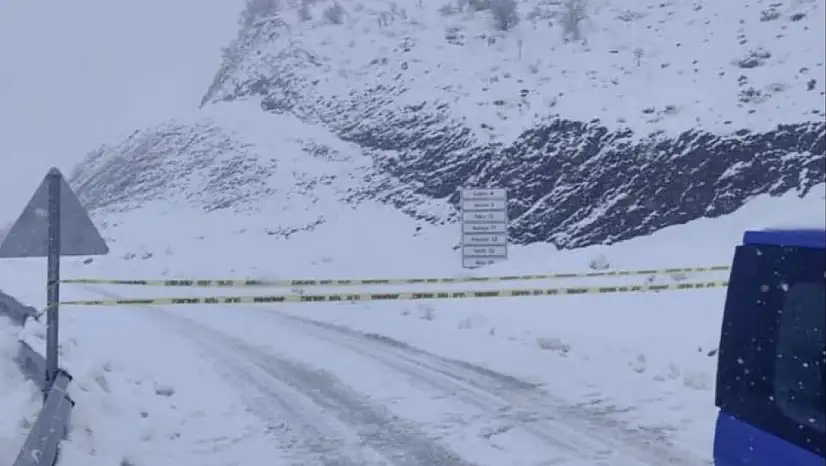 Sincik-Malatya Karayolu ulaşıma kapandı