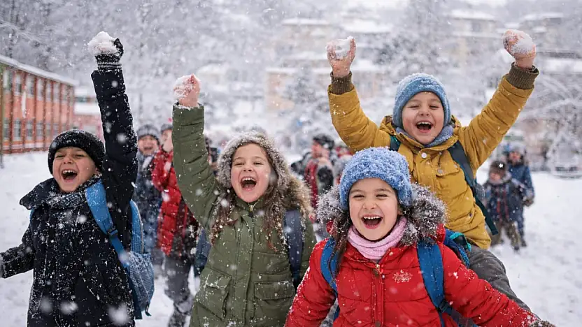Malatya'da 5 İlçede Taşımalı Eğitime Bir Gün Ara Verildi