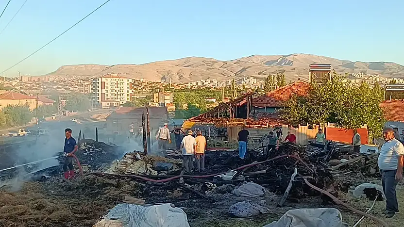 Malatya'da saman balyaları yandı: 1 kişi dumandan etkilendi