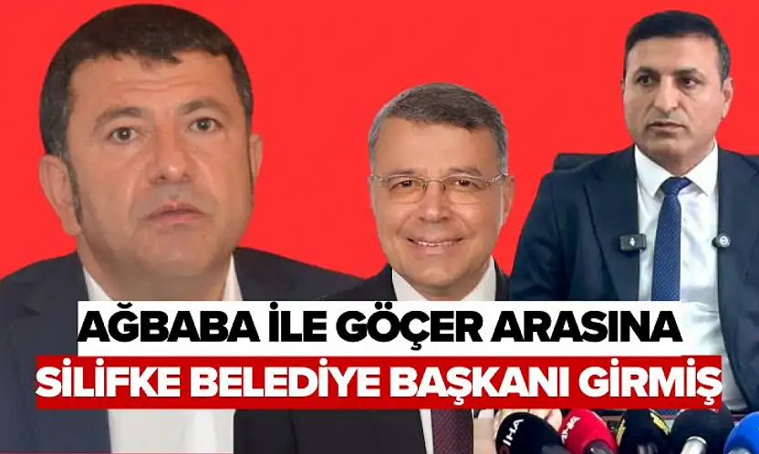 Ağbaba ile Göçer arasına Silifke Belediye Başkanı girmiş