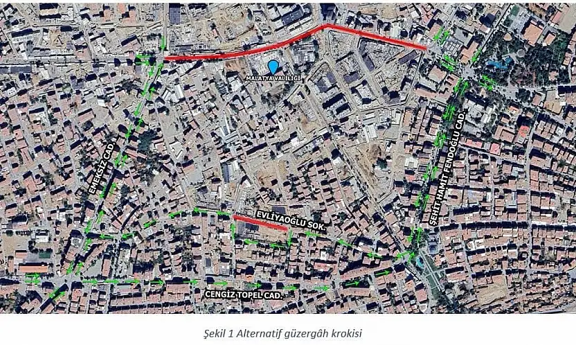 Atatürk (Kışla) Ve İnönü Caddesi Geçici Olarak Trafiğe Kapatılacak